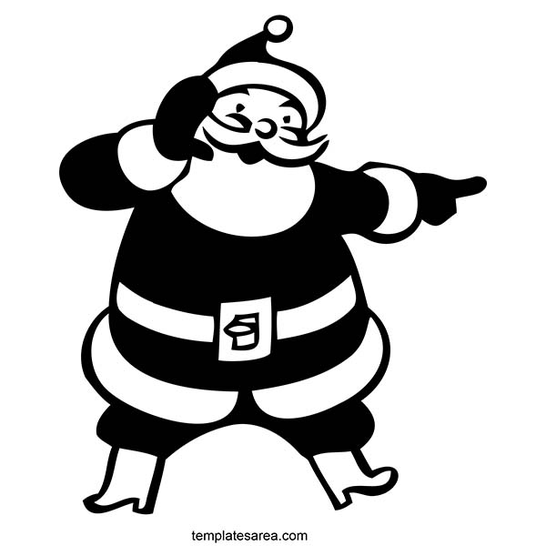 Santa Claus Transparent PNG Clipart Image - TemplatesArea