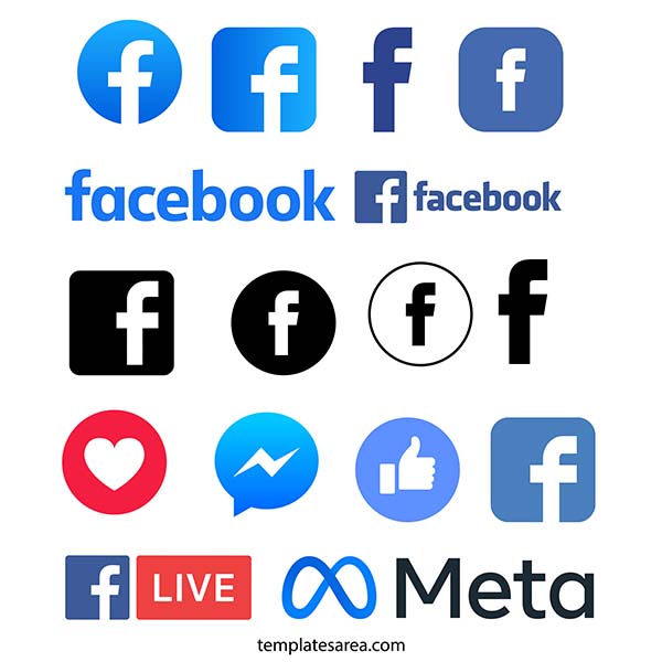 Enhance your designs with high-resolution transparent Facebook logo & icon PNG, SVG and PDF vectors, available for free download.