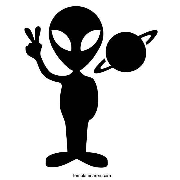 Unleash your creativity with this cosmically cute alien silhouette SVG cutting file, PNG graphic, and PDF vector. Perfect for Cricut users, makers, and designers looking to add a touch of the extraordinary to their projects.