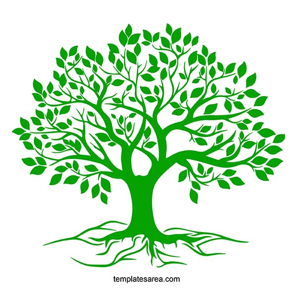 Tree Design in SVG - Free Silhouette Download