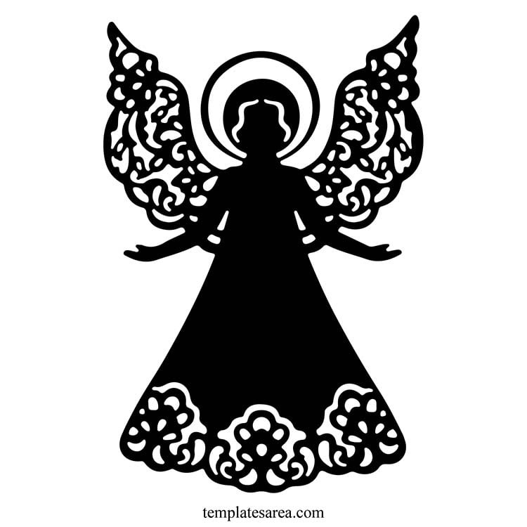 Download our detailed Angel DXF file, optimized for CNC laser and Plasma cutting. Perfect for creating beautiful art in wood, acrylic, or metal. Start now!