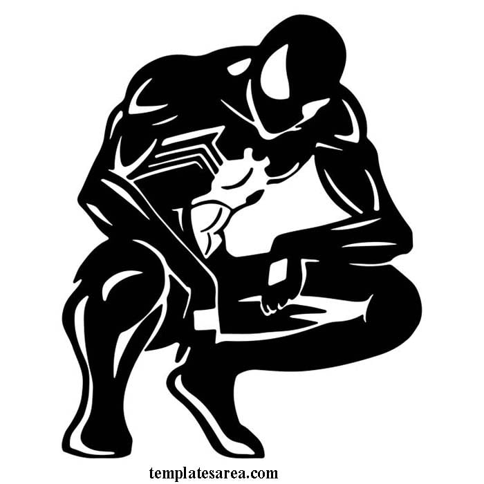 Get your free Spider-Man silhouette vector image today and start creating! Our image is available in SVG, PDF, and transparent PNG formats, so you can easily use it in any design software.